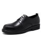 Wide head leather shoes men's business formal wear youth England leisure men's work