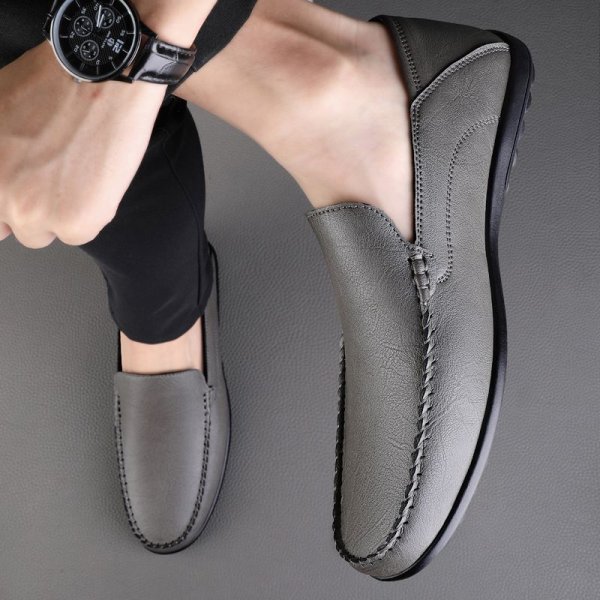 Men's Business Leather Shoes Korean Soybean Shoes Casual Men's Shoes